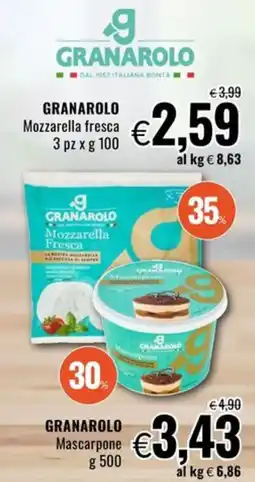 Famila GRANAROLO Mozzarella Fresca offerta