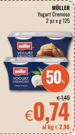 Famila MÜLLER Yogurt Cremoso offerta