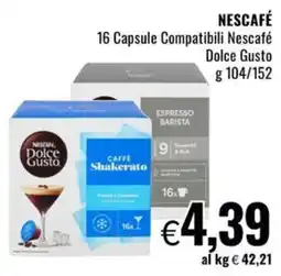 Famila NESCAFÉ Dolce Gusto Caffè Shakerato offerta