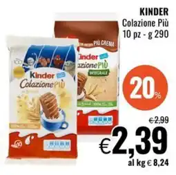 Famila Kinder Colazione Più offerta