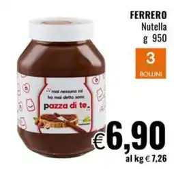 Famila FERRERO Nutella offerta