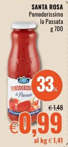 Famila SANTA ROSA Pomodorissimo la Passata offerta