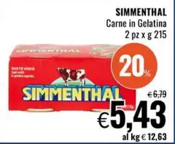 Famila Carne in Gelatina SIMMENTHAL offerta