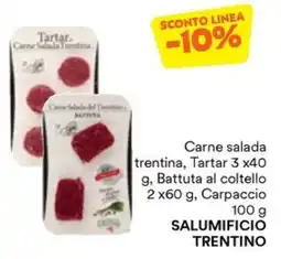 Unes Carne salada trentina, Tartar offerta