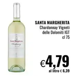 Famila Santa Margherita Chardonnay Vigneti delle Dolomiti IGT offerta