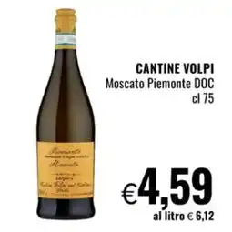 Famila Cantine Volpi Moscato Piemonte DOC offerta