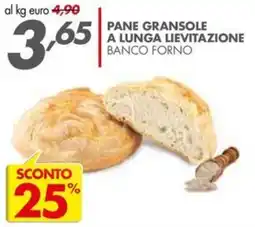 Italmark PANE GRANSOLE A LUNGA LIEVITAZIONE BANCO FORNO offerta