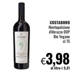Famila COSTADORO Montepulciano d'Abruzzo DOP offerta
