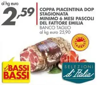 Italmark Coppa Piacentina DOP offerta
