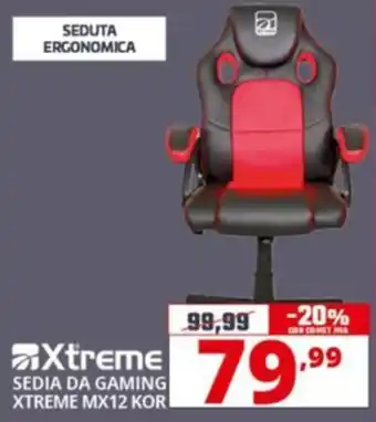 Xtreme SEDIA DA GAMING XTREME MX12 KOR