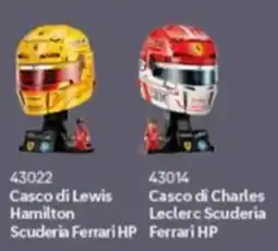Comet Casco di Lewis Hamilton Scuderia Ferrari HP offerta