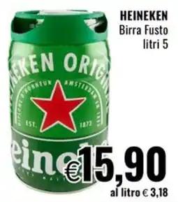 Famila Heineken Birra Fusto offerta