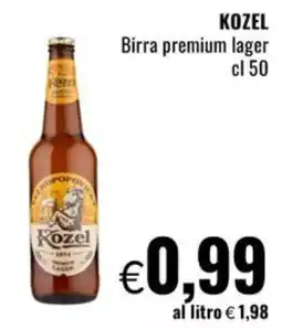 Famila Kozel Birra premium lager offerta