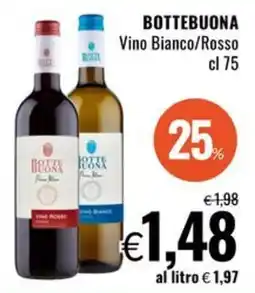 Famila BOTTEBUONA Vino Bianco/ Rosso offerta