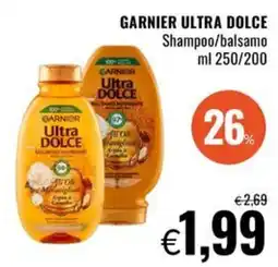 Famila GARNIER Ultra DOLCE Shampoo/balsamo offerta
