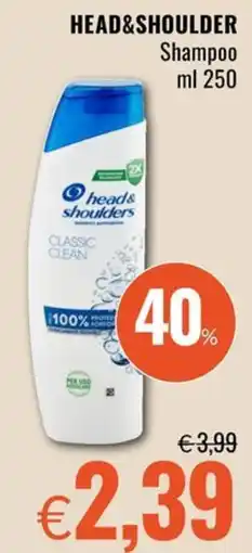 Famila head&shoulders Shampoo offerta