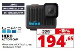 Comet GoPro HERO ACTION CAM offerta