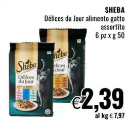 Famila Sheba Délices du Jour alimento gatto offerta