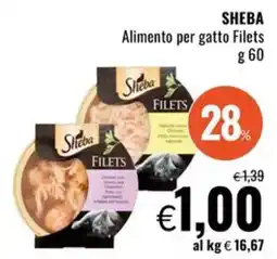 Famila Sheba Alimento per gatto Filets offerta