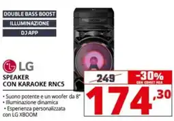 Comet LG SPEAKER CON KARAOKE RNC5 offerta