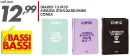 Italmark DIARIO 13 MESI MISURA STANDARD/MINI COMIX offerta