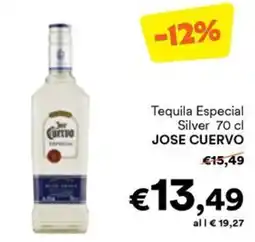Unes Tequila Especial Silver JOSE CUERVO offerta