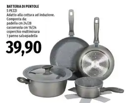 Famila BATTERIA DI PENTOLE offerta