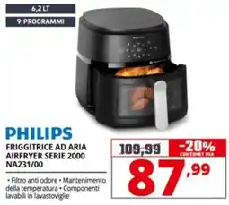 Comet PHILIPS FRIGGITRICE AD ARIA AIRFRYER SERIE 2000 offerta