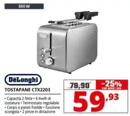 Comet DeLonghi Tostapane CTX2203 offerta