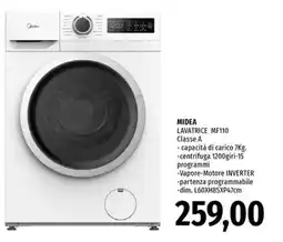 Famila Midea lavatrice MF110 offerta