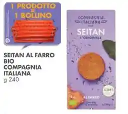 Italmark Seitan al farro bio compagnia italiana offerta