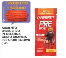 Italmark Alimento energetico in gelatina gusto arancia pre sport Enervit offerta