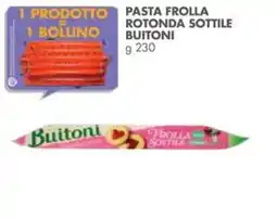 Italmark Pasta Frolla Rotonda Sottile Buitoni offerta