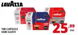 Comet LAVAZZA 108 CAPSULE VARI GUSTI offerta