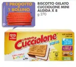 Italmark Biscotto gelato cucciolone mini Algida offerta