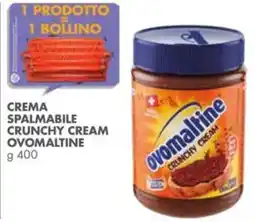 Italmark Crema spalmabile crunchy cream ovomaltine offerta