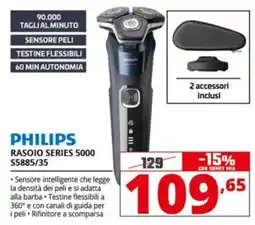 Comet PHILIPS RASOIO SERIES 5000 offerta