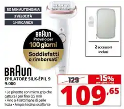 Comet BRAUn EPILATORE SILK-ÉPIL 9 offerta