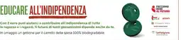 Unes gettone per il carrello della spesa offerta