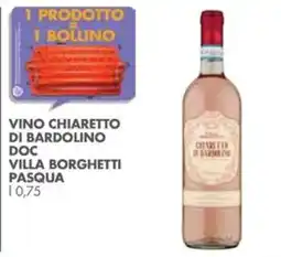 Italmark Vino Chiaretto di Bardolino DOC Villa Borghetti Pasqua offerta
