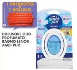 Italmark Diffusore olio profumato bagno Lenor Ambi Pur offerta