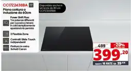 Comet Piano cottura a induzione da 60cm offerta