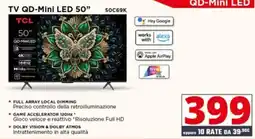 Comet TV QD-Mini LED 50" TCL offerta