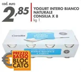 Italmark Yogurt intero bianco naturale Consilia offerta