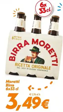 Iper Super Conveniente Birra Moretti offerta