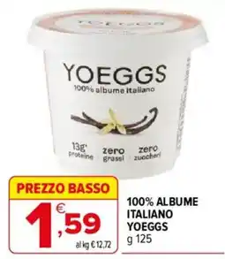 Iperal 100% albume italiano YOEGGS offerta