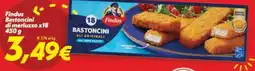 Iper Super Conveniente Findus Bastoncini di merluzzo offerta