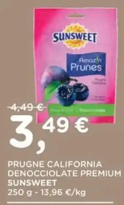 Poli Prugne California Denocciolate Premium Sunsweet offerta