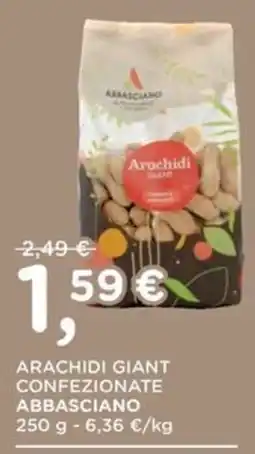 Poli Arachidi Giant Abbasciano offerta