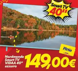 Iper Super Conveniente Nordmende Smart TV VIDAА 40" azzurro offerta